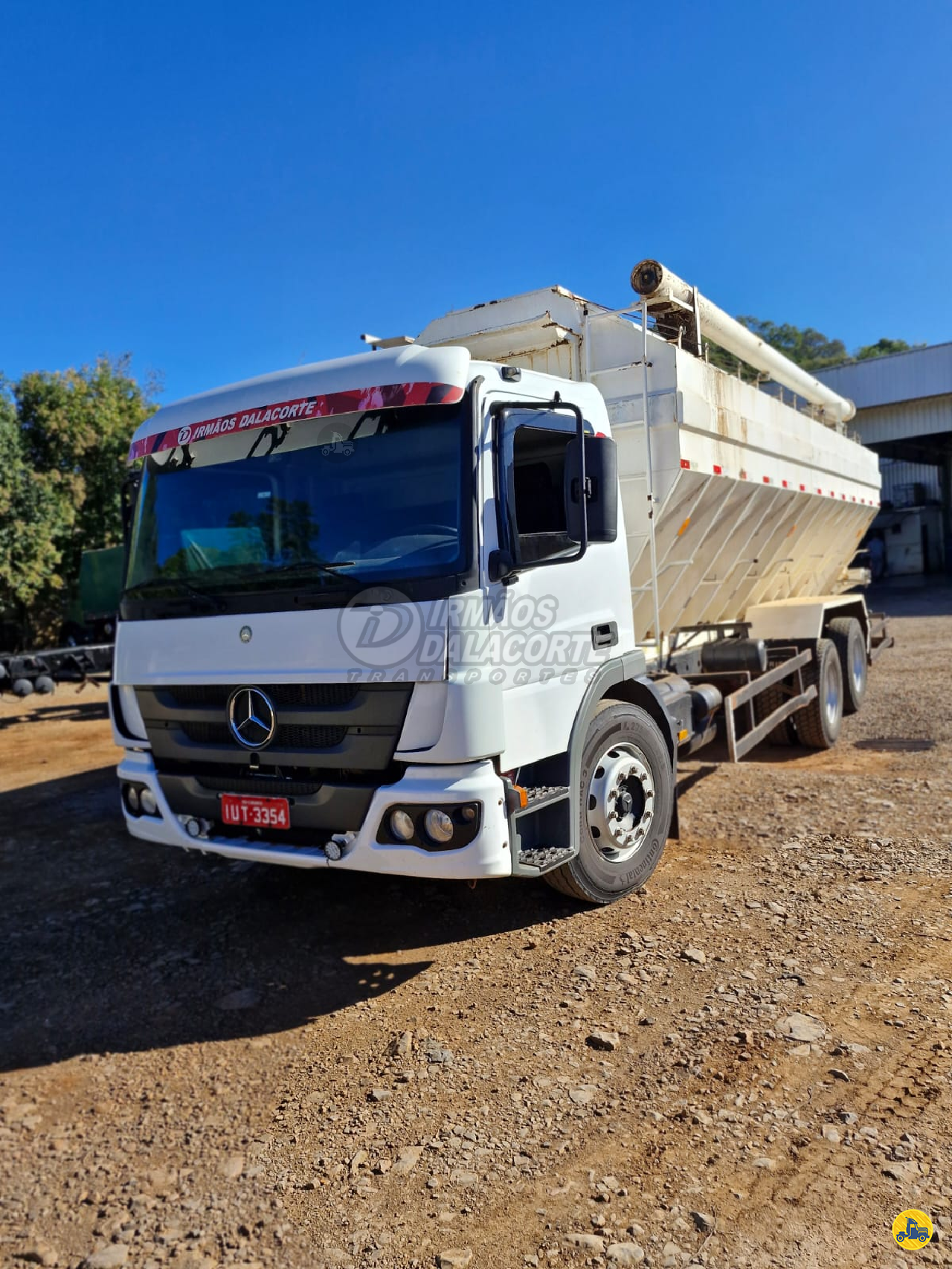 CAMINHAO MERCEDES-BENZ MB 2429 Silo Truck 6x2 Irmãos Dalacorte - Transportes VILA MARIA RIO GRANDE DO SUL RS